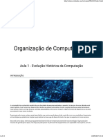  Organização de Computadores