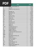 Blue Chip Stocks