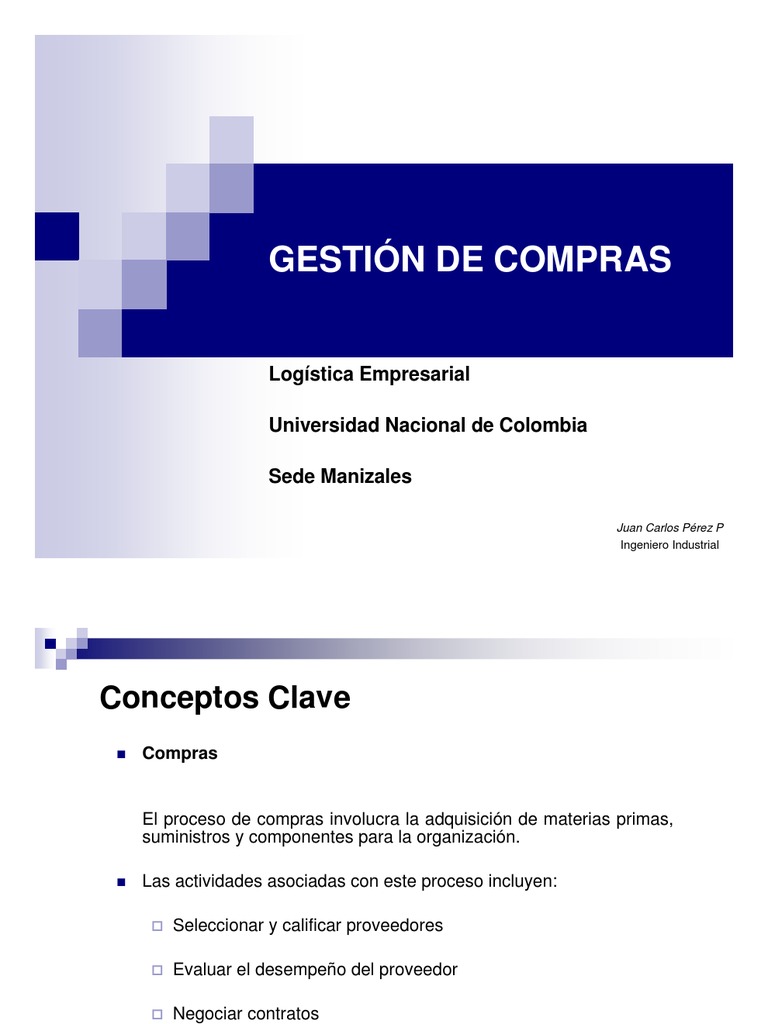 Funciones Clave en Gestión de Compras | PDF | Calidad (comercial ...