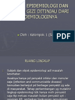 Sejarah Epidemiologi Dan Masalah Gizi Ditinjau Dari Epidemiologinya