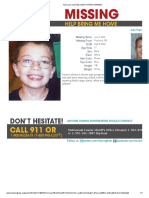 Kryon Horman Missing Poster