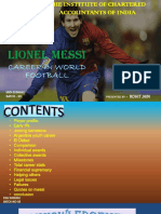 Lionel Messi PPT by Rohit Jain