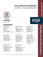 Licenciatura en Optometria PDF