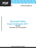 Apostila Excel Avançado