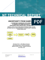 25 NT TR 604 Uncertainty From Sampling A NORDTEST Handbook