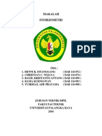 MAKALAH STOIKIOMETRI Oleh Ragil