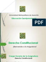 Presentación Derecho Constitucional