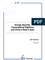 Energy Security, Transnational Pipelines and China's Role in Asia