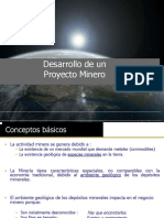 Desarrollo de Un Proyecto Minero.
