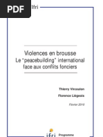 Violences en brousse 