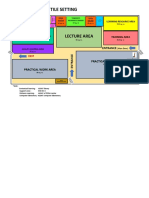 Shop Lay-Out in Tile Setting: Lecture Area