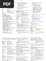 Opencv Cheatsheet