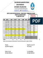 Jam Pelajaran 2019-2020 Selama Kabut Asap Perubahan