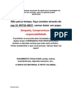 Trabalho Seguranca Publica (31) 997320837