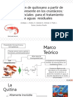 Extracción de Quitosano A Partir de Quitina Presente