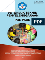 Juknis Penyelenggaraan POS PAUD PDF