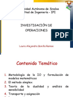 Definicion Desarrollo y Tipos de Modelos de IO PDF