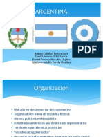 Argentina: Organización política, economía y población