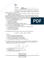 Física General I: Ecuaciones de movimiento rectilíneo y proyectiles