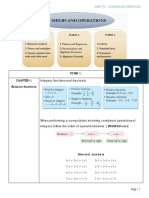 Number and Operations