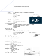 Analisa Perhitungan Volume Pekerjaan