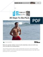 30 Days To Six-Pack Abs: Search Articles, Products, Brands