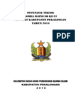 Lomba MAPSI SD Kabupaten Pekalongan 2019
