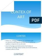 Contex of ART