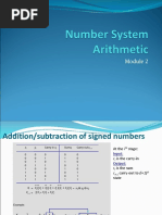 Module 2 - Number System Arithmetic