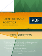 Internship On Robotics