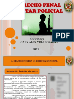 Derecho penal militar y policial