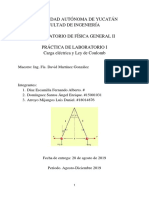 Práctica de Laboratorio 1. Física General II