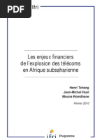 Les enjeux financiers de l’explosion des télécoms en Afrique subsaharienne