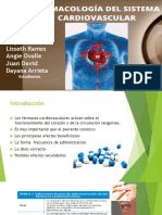 Exposicion Farmacologia Del Sistema Cardovascular