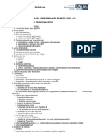 Nomenclatura y Clasificación de Las Enfermedades Reumáticas Del Acr