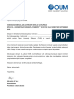 Surat Kebenaran Menjalankan Kajian - Mpu3412 Community Service (Sept 2019)