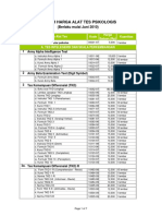 Daftar Harga Alat Tes Psikologi 01 Juni 2010 PDF