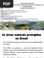 Unidades de Conservacao