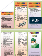 Leaflet Perawatan Luka