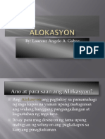 Alokasyon