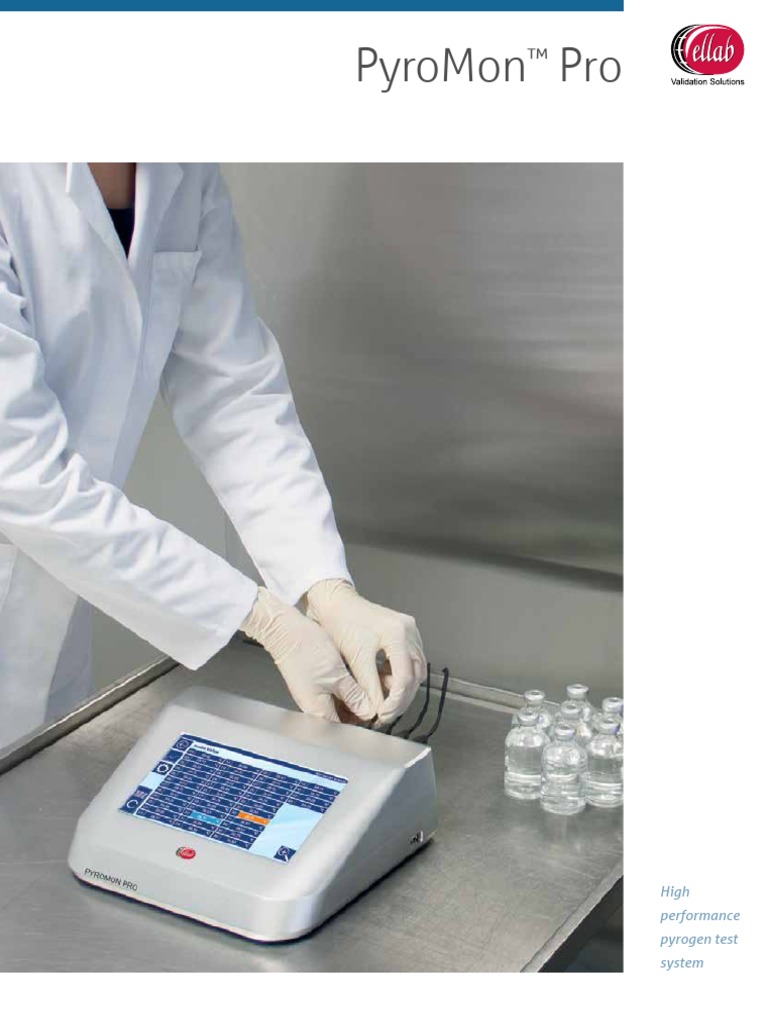 Ellab PyroMon Pro Pyrogen Test System ENG PDF | PDF | Calibration ...