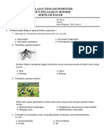 Soal IPA Kelas IV Tema 3