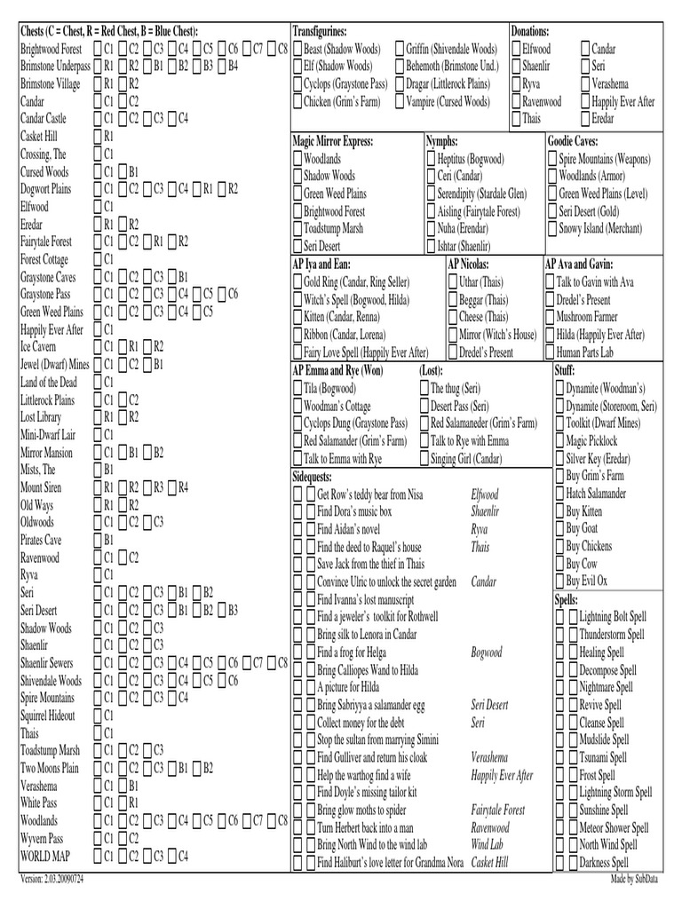 Fantasy Game Guide: Creatures & Quests | PDF | Nature