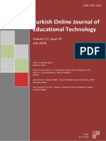 The Turkish Online Journal of Educational Technology - July 18