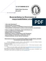 Anunt Conferinta Bucuresti 2019