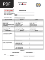 New Registration Form DSPC Elem