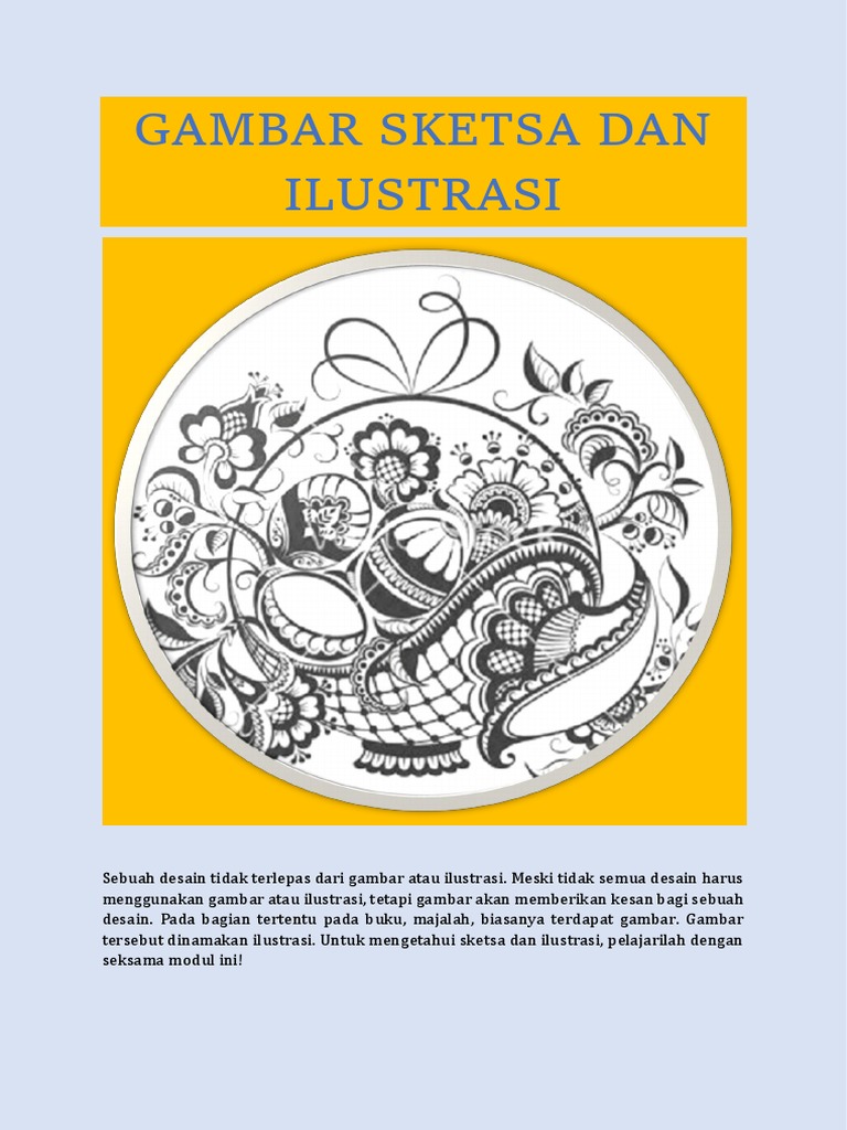 Bahan Ajar Pt Sketsa Dan Ilustrasi