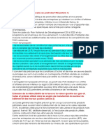 Principales Mesures de l'Annexe Fiscale 2019