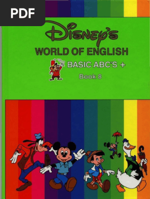 Disney S World of English Basic ABC S Book 8 PDF | PDF
