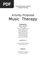 Download Music Therapy Proposal by Sandley Majan Sabang SN42567836 doc pdf